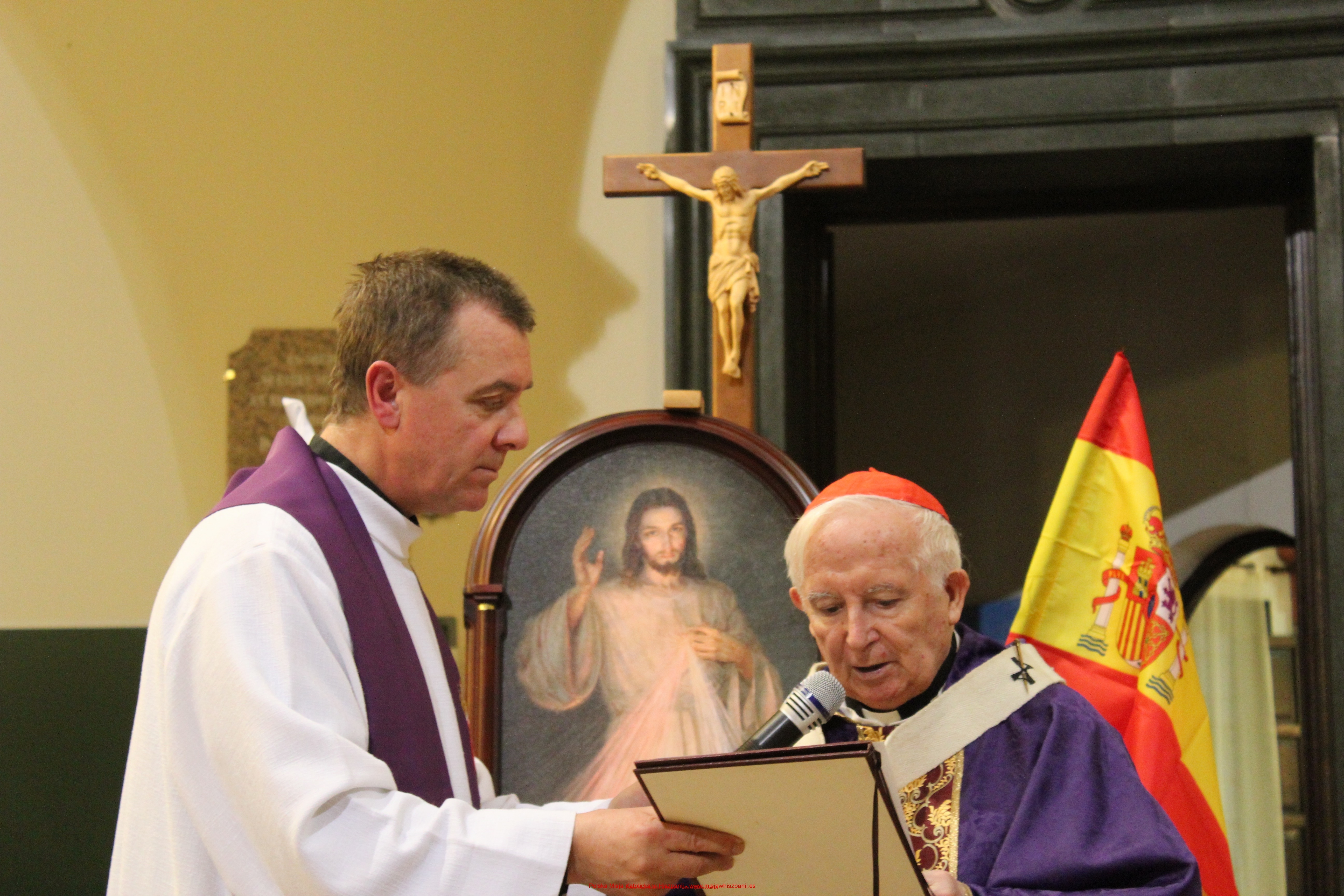 Arcybiskup Walencji Kardynał Antonio Cañizares ze specjalną wizytą w Polskiej Misji Katolickiej w Walencji